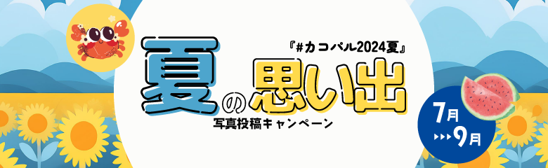 【終了】カコパルフォトコンテスト【夏】