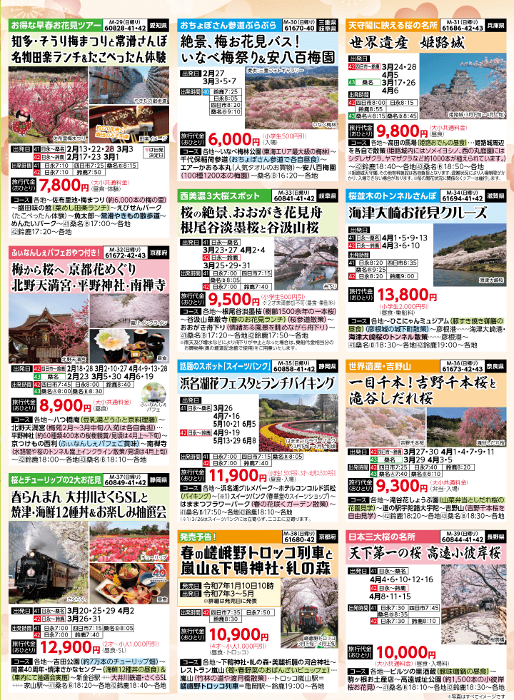 2025年 早春バスの旅 (1-5月)／（三重北勢版）6