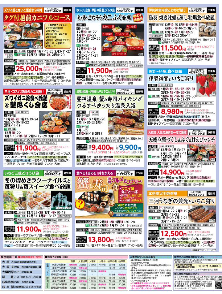 2025年 冬バスの旅 ダイジェスト版 (12-5月)（岐阜版）3