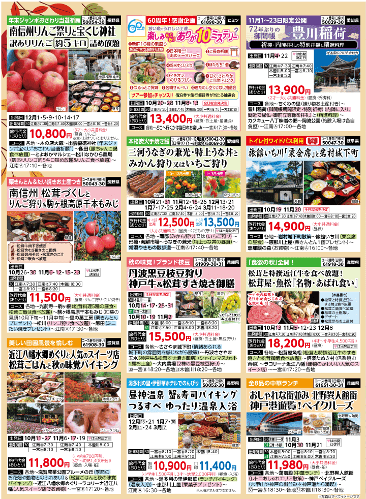 2026年 秋冬バスの旅 (10-3月)／江南一宮・裏 [5]