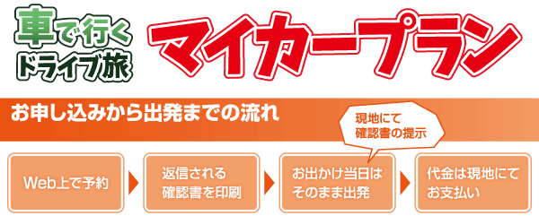 マイカープラン申込みから出発まで