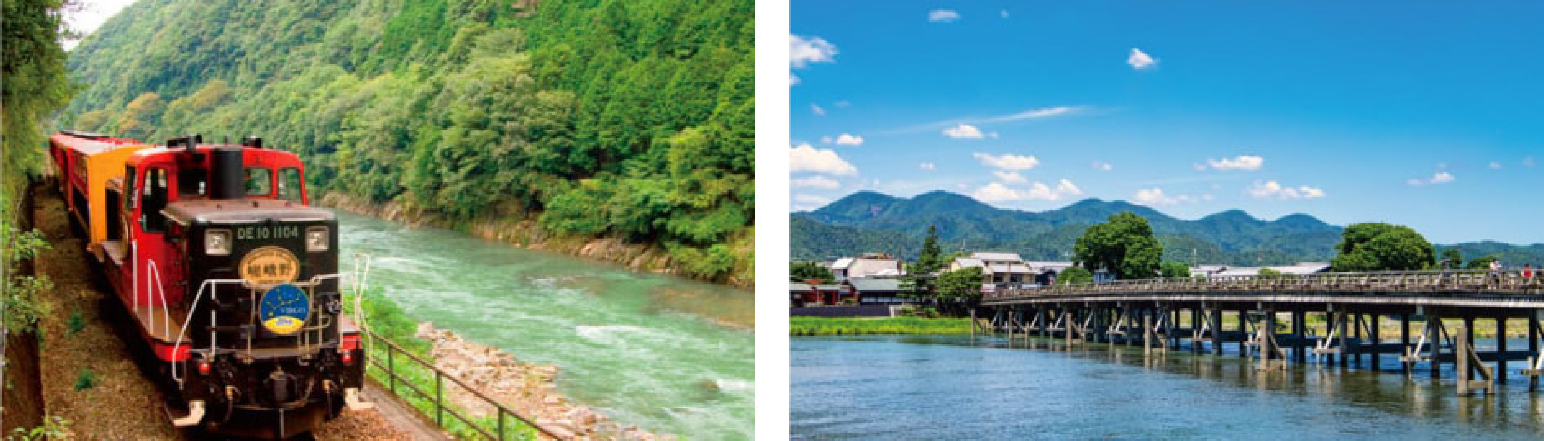 新緑～夏の嵯峨野イメージ