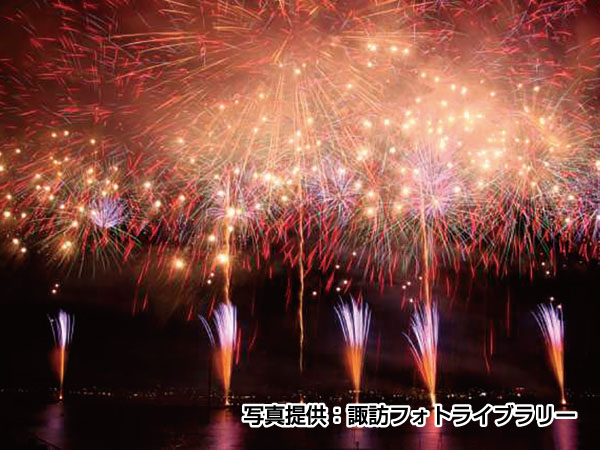 ＜ワイドバス＞諏訪湖祭花火大会(2026)