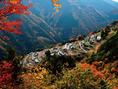 日本の原風景・下栗の里としらびそ高原22秋