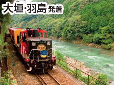 嵯峨野トロッコ列車＆嵐山（2021）