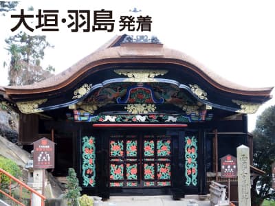 竹生島・宝厳寺と伊吹山(2021)