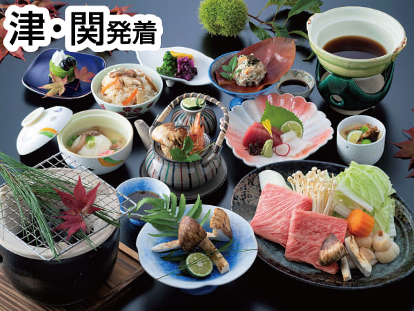 渓山閣・松茸づくし会席(2023初秋)