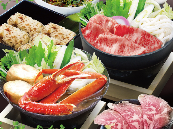 年末感謝祭 蟹&国産牛お土産(23冬)