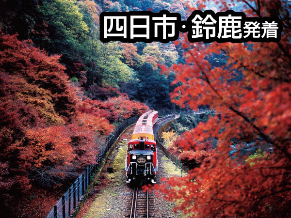嵯峨野トロッコ列車と嵐山(2024)