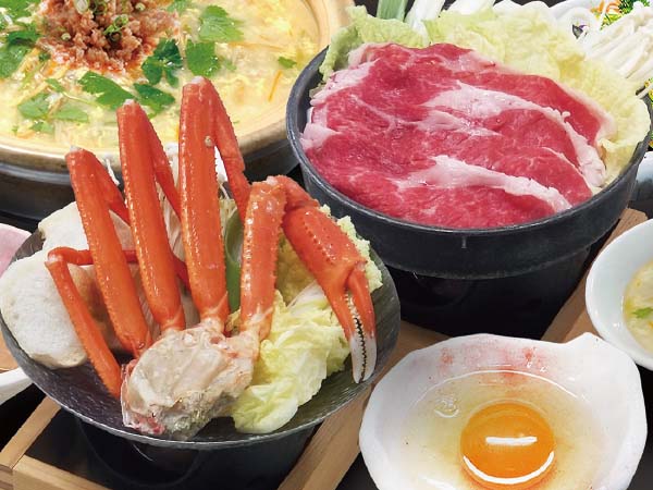 年末年始大感謝祭・牛蟹ランチ(2024)