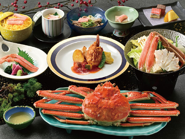 若狭・贅沢蟹会席スペシャル 60周年記念の特別ランチ