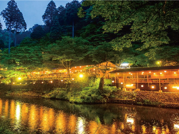 【宿泊】京舞妓と源氏ボタルの夕べ