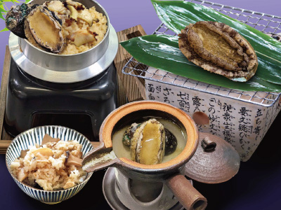 アワビランチ＆選べるお土産